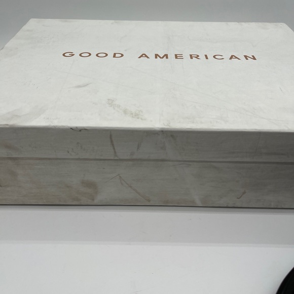 Good American Black Combat pull on platform Boots Size 11 Women’s NIB - Picture 9 of 14